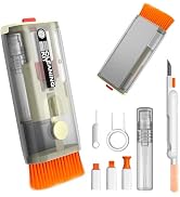 Walrfid Keyboard Cleaning Kit with Soft Brush, 12 in 1 Phone Cleaning Kit Screen Cleaner Spray an...