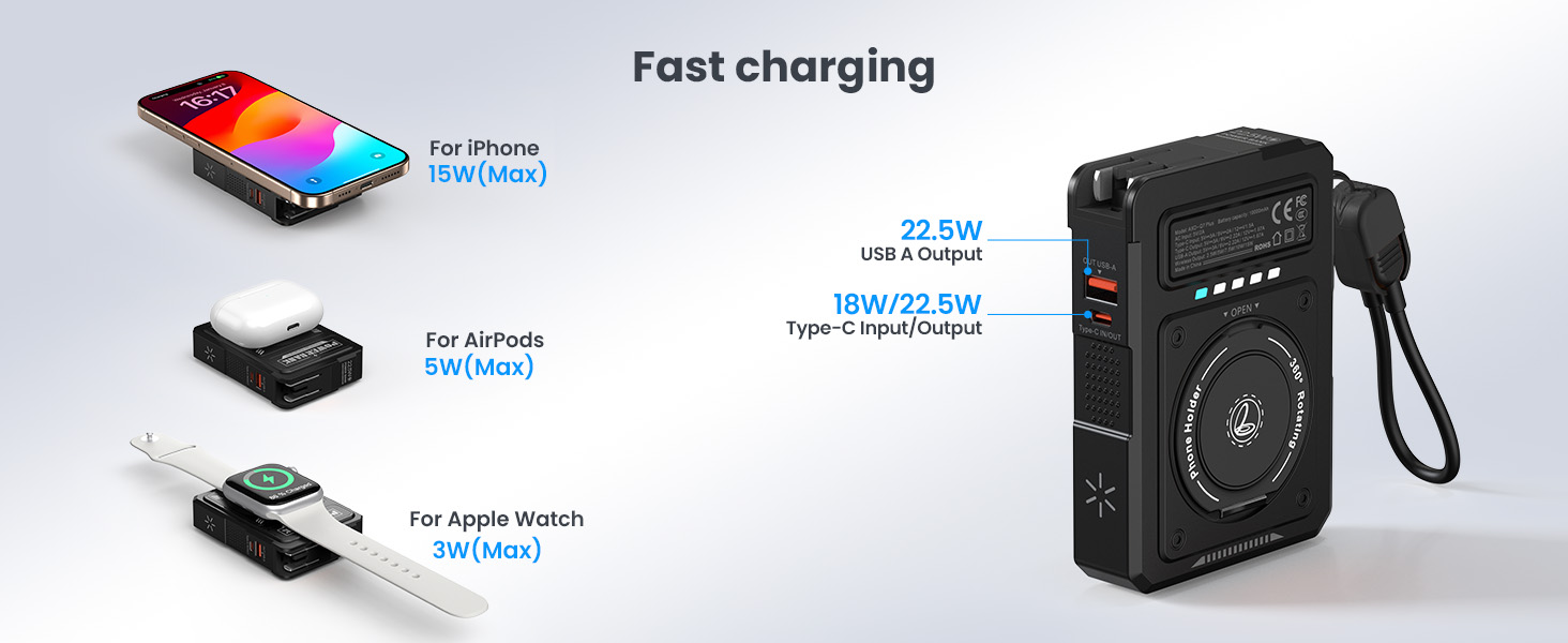 Magnetic Portable Charger