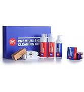 Premium Shoe Cleaning Kit - Shoe Cleaner Sneakers Kit w/ Foam Cleaner, Shoe Protector Spray, Shoe...
