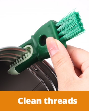 cup lid brush