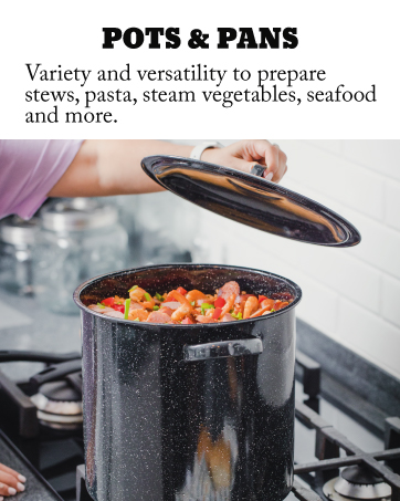 Granite Ware Pots & Pans
