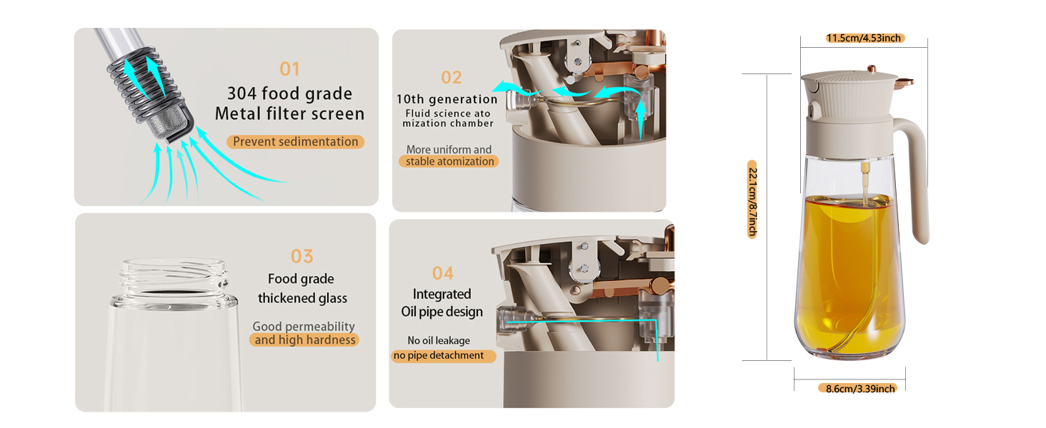 oil sprayer for cooking