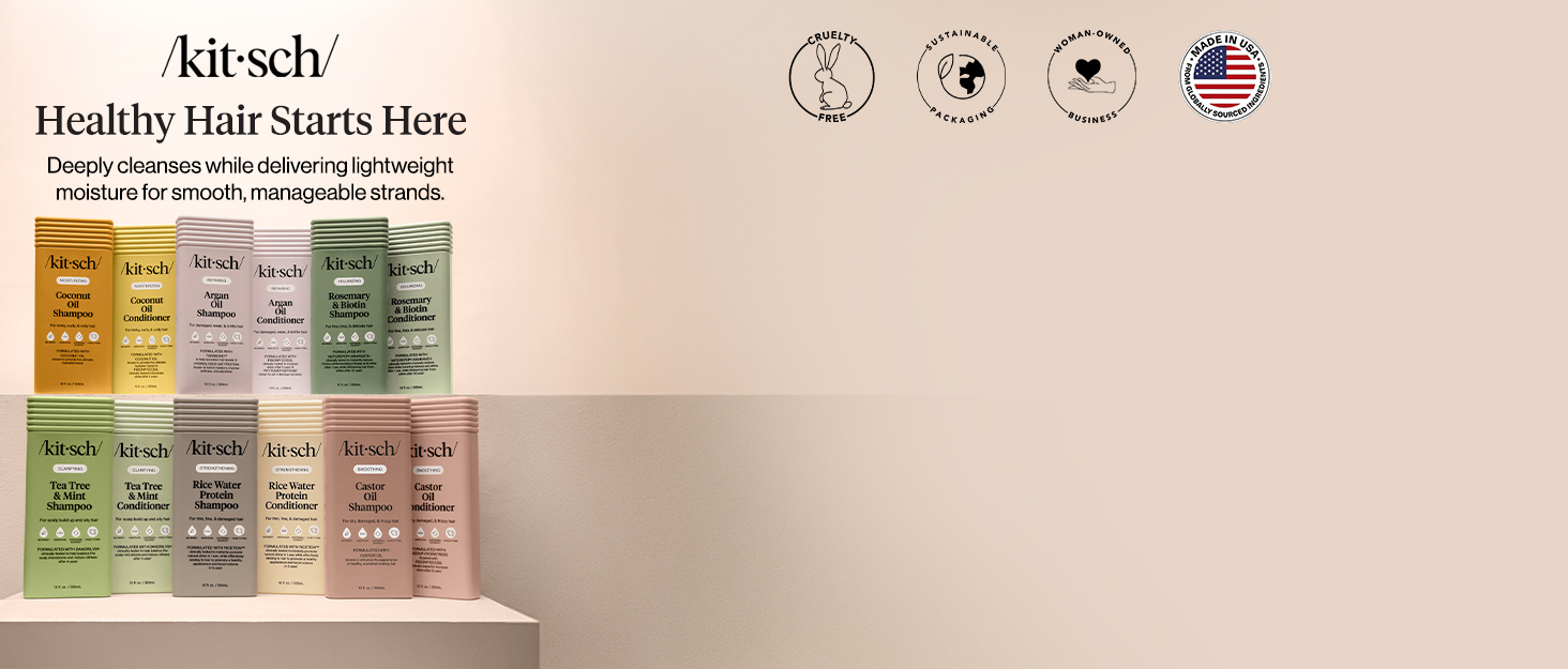 Kitsch Liquid Shampoo for Hair Growth