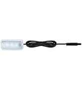 Jushope Acrylic LED Lights Parts, Interior Car LED Strip Lights Accessories (Single Footwell Light)