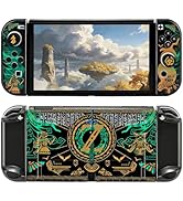 Tscope Protective Case Compatible with Nintendo Switch OLED, Hard Shell Dockable Cover, Anti-Scra...