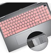 2 PCS Keyboard Cover Skin for 15.6 Inch Dell Latitude 3540 5520 5521 5530 5531 5540 5550, 15.6 In...