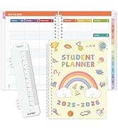 SUNEE Elementary Student Planner 2025-2026, Dated Academic Year Jul. 2025 - Jun. 2026, 6.5"×8.3" ...