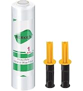 Stretch Film, HERKKA Stretch Wrap with Handles Industrial Strength, Moving Wrapping Plastic Roll,...