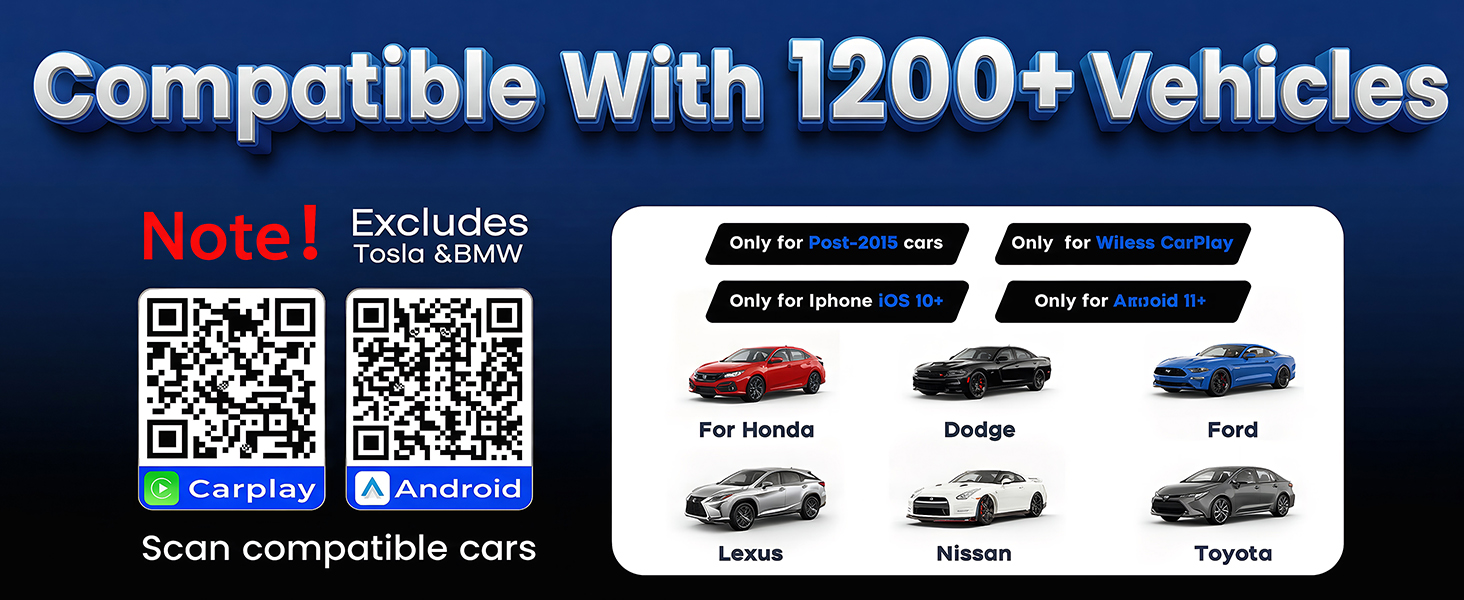wireless video carplay adapter