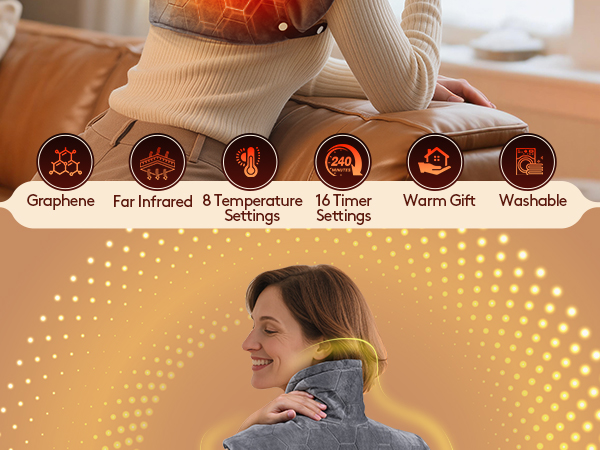 heating pad for neck and shoulders