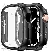 YIJDACASE 2 in 1 Waterproof Case for Apple Watch Screen Protector SE SE 2 SE 3(2025) Series 4 5 6...