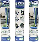 Leo Cleaning Roller Refill (3 Packs 150 Sheets) for Pet's Hair Removal & Household Cleaning Great...