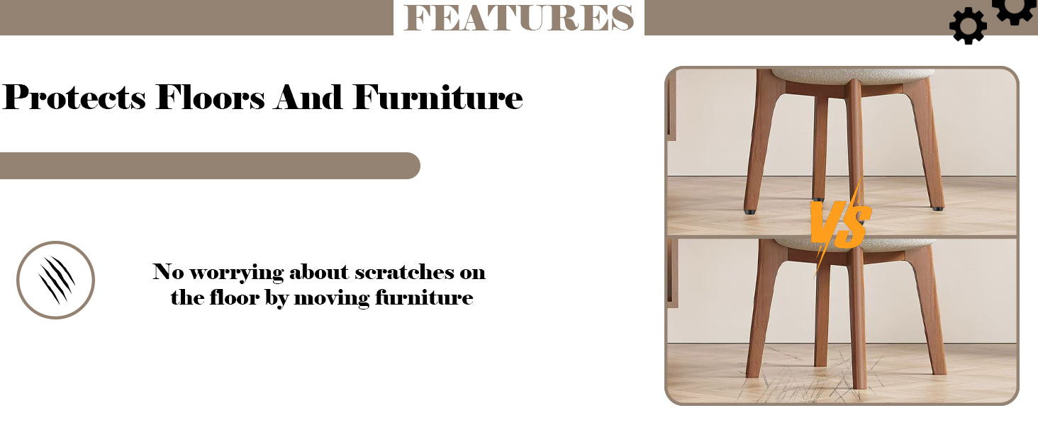 Protects Floors And Furnture
