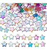 XIANNVXI Star Beads for Bracelets 200 Pcs Mixed Beads Star Spacer Beads Star Beads for Jewelry Ma...