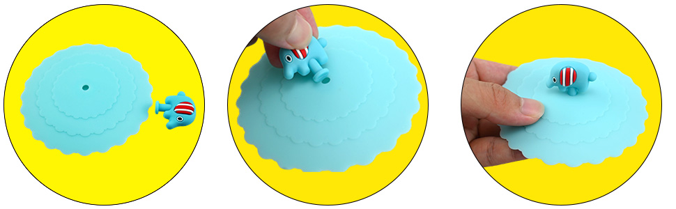 silicone cup lids