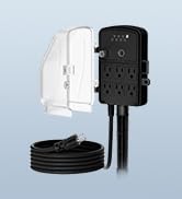 DEWENWILS Outdoor Power Stake Timer, Waterproof Dusk to Dawn Timer | 6FT Extension Cord, 6 Ground...