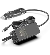 100W USB C Laptop Car Charger for Dell Latitude/Dell XPS, Lenovo Thinkpad/Yoga/IdeaPad, MacBook P...