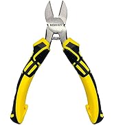 BOOSDEN 6 inch Side Cutters, Diagonal Cutting Pliers, Precision Wire Cutters, Spring Loaded Cutti...