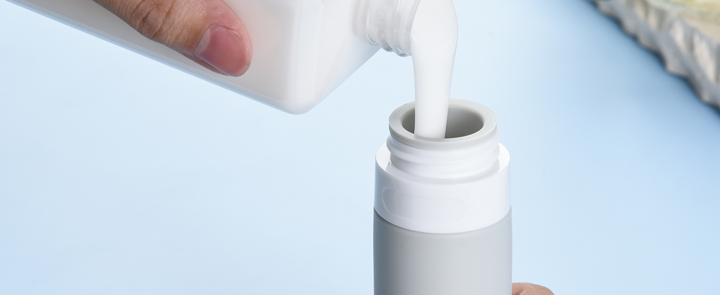 silicone travel bottles