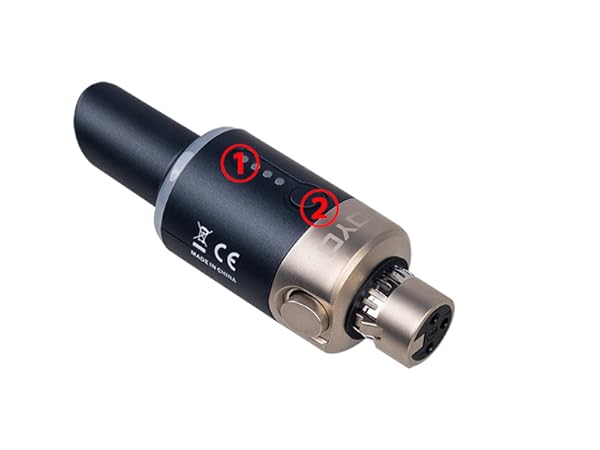 wireless xlr transmitter and receiver