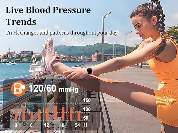 Blood Pressure Smart Watch