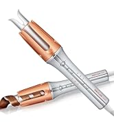 SHEGLAM Automatic Curling Iron 1 1/4 inch with 3 Temperatures Fast Heating, 2-Way Rotation, Anti-...