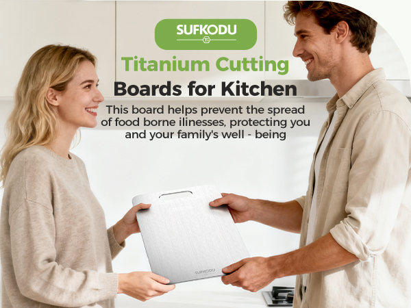 Titanium cutting board