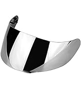 Camrusic Motorcycle Helmet Visor Compatible with AGV K1 K3 SV K5 K5-S Wind Shield Helmet Lens Vis...