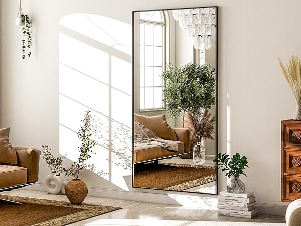 black full length mirror