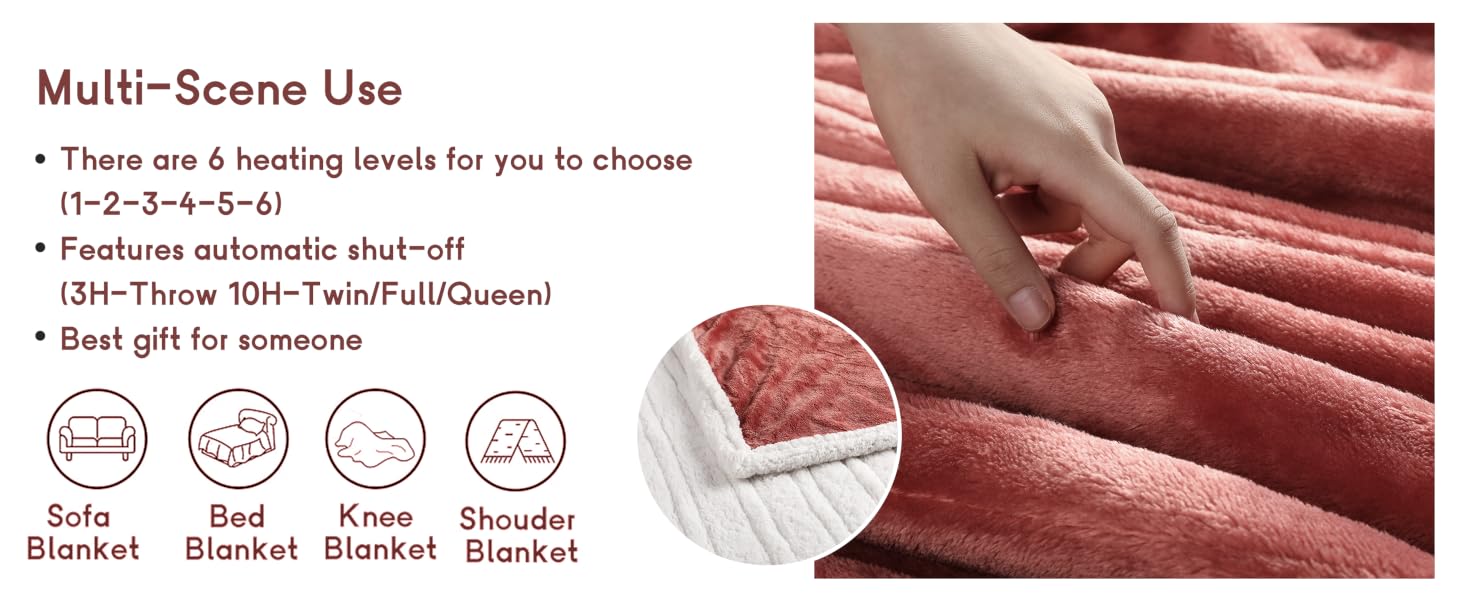 Heated Blanket Full size