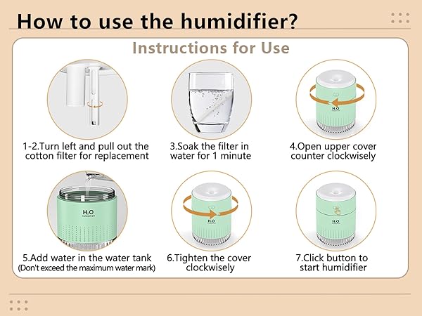 portable humidifier