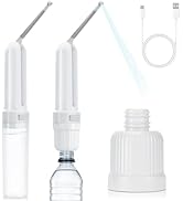Rechargeable Portable Bidet with Bottle Adapter, IPX7 Waterproof Electric Bidet Sprayer, for Pers...