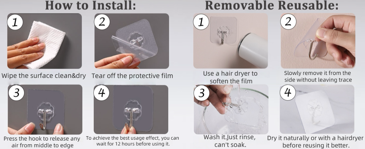 Adhesive Hooks