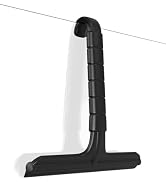 Shower Squeegee for Glass Doors, Multi-Purpose Home/Car Cleaning Tool | Ergonomic Hanging Bathroo...