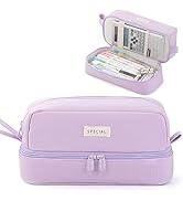 MAMUNU Pencil Case Large Capacity, Pencil Case Aesthetic, Pencil Case Pen Pouch with Zipper Compa...