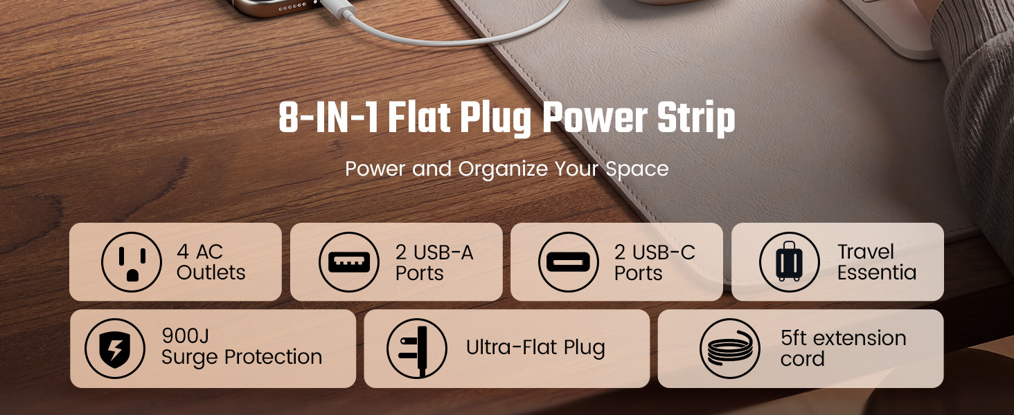 white extension cord