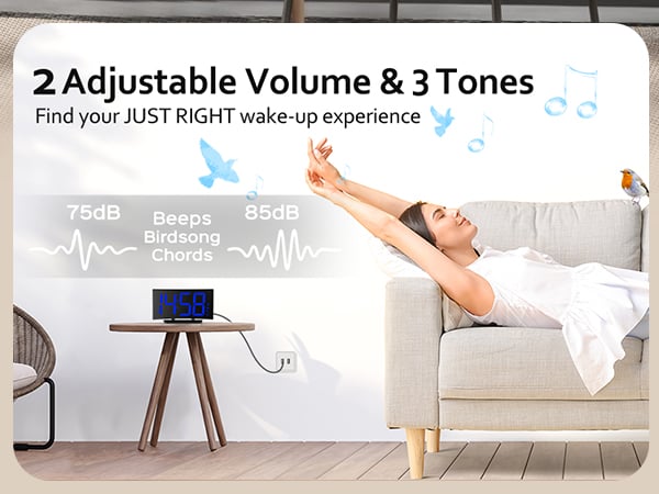 Digital Alarm Clocks for Bedrooms