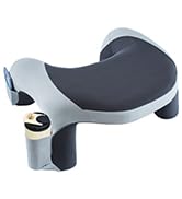Ergonomic Curved Lap Desk Pillow for Gaming & Reading, Soft Memory Foam Lap Laptop Desk with Cup ...