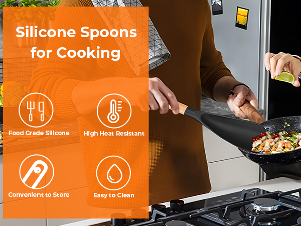 Multifunction Silicone Spatula Cooking Spoon