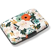Atufsuat Credit Card Holder, Mini Aluminum Card Wallet RFID Blocking Slim Metal Hard Card Case fo...