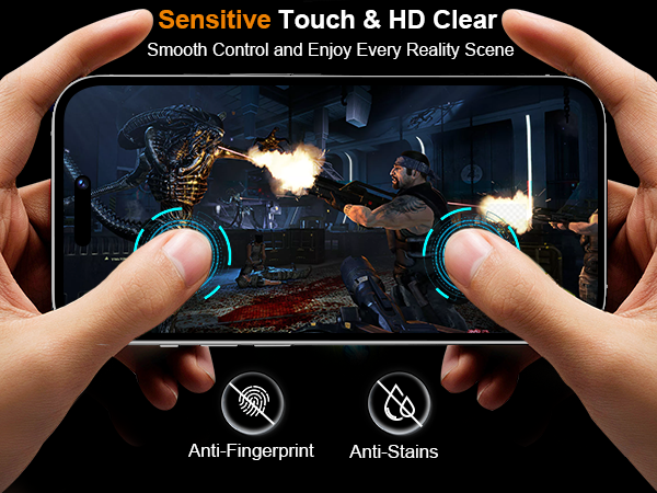 Sensitive Touch & HD Clear