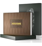 CAGIE Hardcover Sketch Book for Drawing, Mixed Media Sketchbook 120lb/200 GSM, 9" x 12" Lay-Flat ...