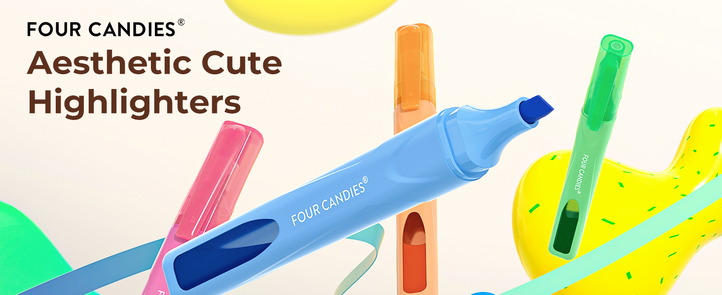 Highlighter Set aesthetic highlighters school supplies high school