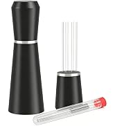 Jeymei WDT Espresso Distribution Tool,Espresso Whisk with 8 Extra 0.35mm 304 Stainless Steel Need...