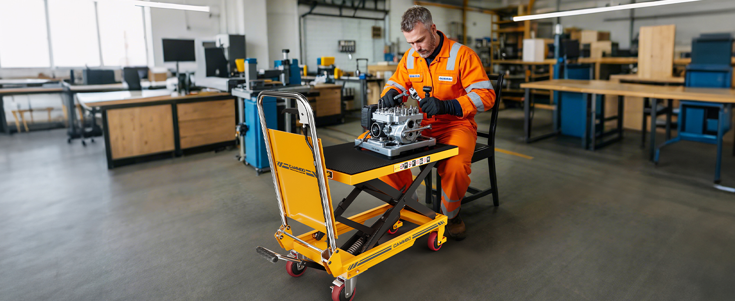 hydraulic lift table