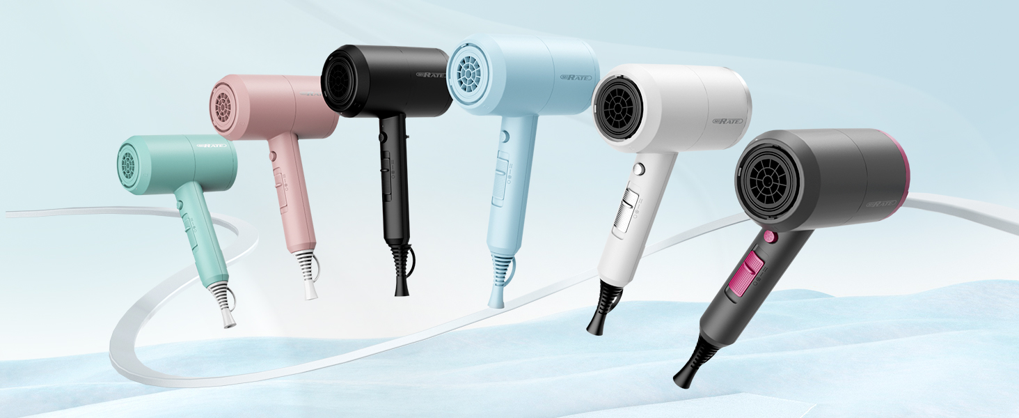 hair dryer high speed lightweight travel gift multiple color