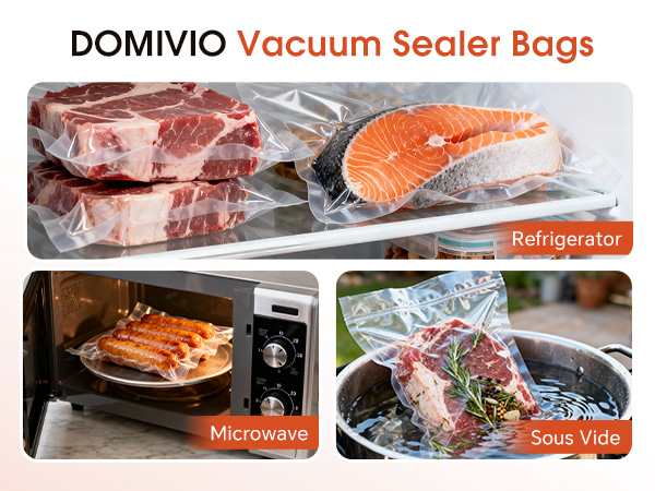 perfect for meal prep, freezer storage, and sous vide cooking.