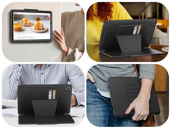 Case for Samsung Galaxy Tab A9+ Plus 11'', Auto Sleep/Wake Case with Magnetic Multi-Angles Stand