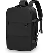 SUIKIHUM Travel Backpack for Men Women, 35L Laptop Backpack W/Shoe Compartment, Water Resistant F...