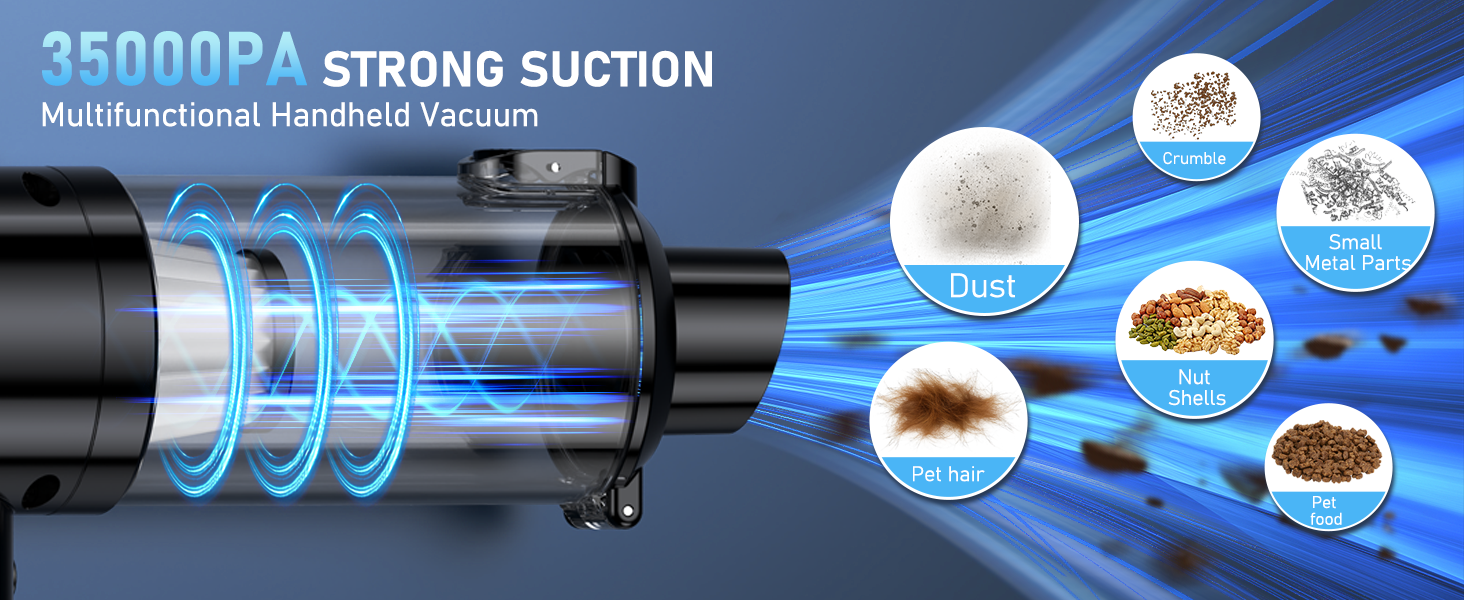Car Vacuum Portable Cordless